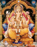 Lord Ganesha in Divine form