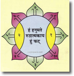  hanuman yantra in sanskrit